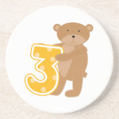 誕生日Tシャツとギフトをプレゼント コースター (正面)