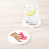 誕生日Tシャツとギフトをプレゼント コースター (側面)