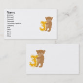 誕生日Tシャツとギフトをプレゼント 名刺 (正面/裏面)