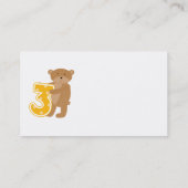 誕生日Tシャツとギフトをプレゼント 名刺 (裏面)