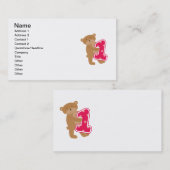 誕生日Tシャツとギフトをプレゼント 名刺 (正面/裏面)