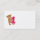 誕生日Tシャツとギフトをプレゼント 名刺 (裏面)