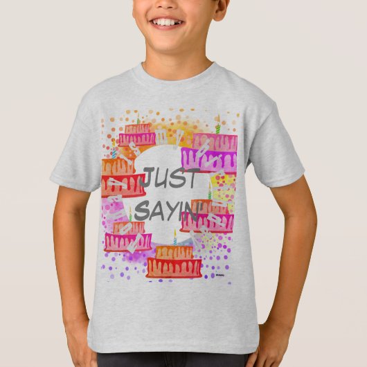 誕生日TシャツジャストサイインHAMbyWG Tシャツ (正面)