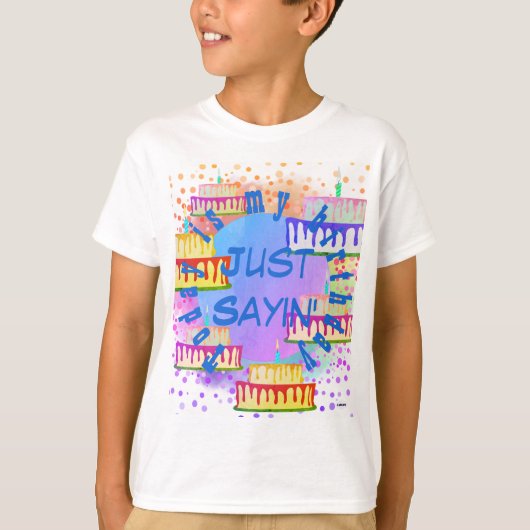 誕生日TシャツジャストサイインHAMbyWG Tシャツ (正面)