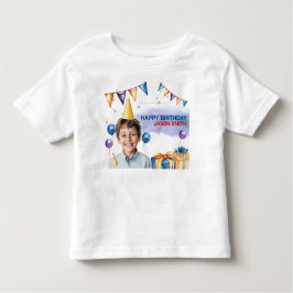 誕生日Tシャツデザイン 子供へ トドラーTシャツ