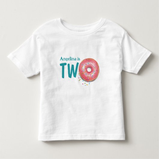 誕生日Tシャツ2枚 トドラーTシャツ (正面)