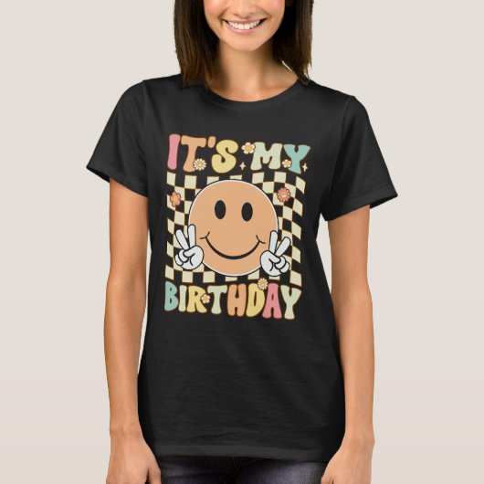 誕生日Tシャツ おしゃれ 誕生日 女性 ティーン向け Tシャツ (正面)