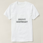 誕生日Tシャツ Tシャツ (デザイン正面)