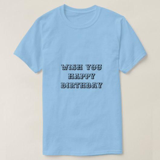 誕生日Tシャフォーマルツ Tシャツ (デザイン正面)