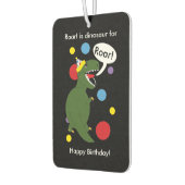 誕生日Tレックス恐竜 カーエアーフレッシュナー (左)