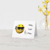 誕生日UMORICEカードの使い方 カード (黄色い花)