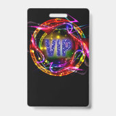 誕生日VIPパスバッジ招待状 バッジ (裏面)