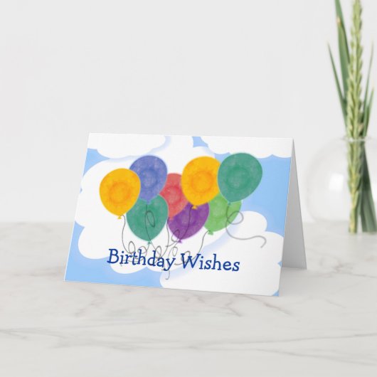 誕生日WiShEs カード (正面)