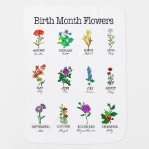誕生月の花すべて12か月