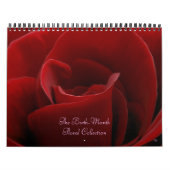 誕生月の花柄のカレンダー カレンダー (カバー)