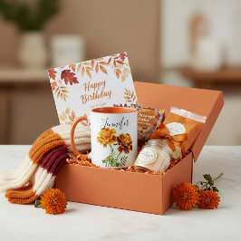 誕生月の花–10月のパーソナライズされたマグカップ マグカップ