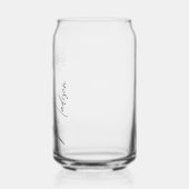 誕生月フラワーエイプリルデイジーブライドメイド名 ガラス缶 (左)