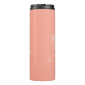 誕生月フラワーメイホーソーンモノグラモダンム タンブラー (裏面)