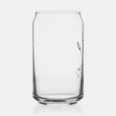 誕生月花モーニング威厳があるグローリーブリーズメイド ガラス缶 (右)