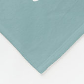 誕生月花威厳がある書名 フリースブランケット (角)