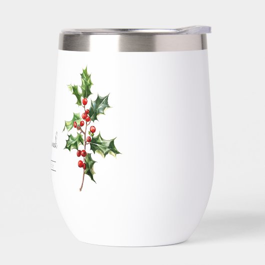 誕生月花12月ホリー (左面)