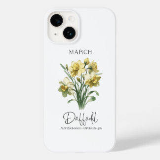 誕生月花3月水仙 Case-Mate iPhone 14ケース