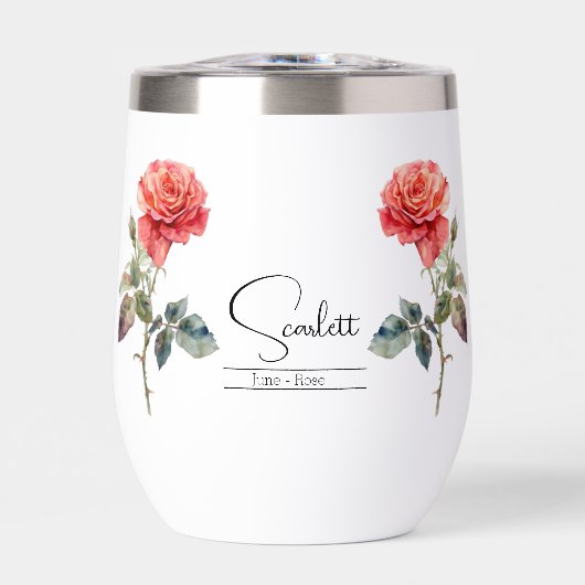 誕生月花6月バラ (正面)