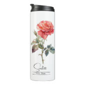 誕生月花6月バラ タンブラー (回転右)