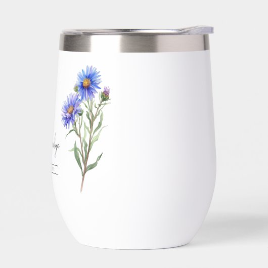 誕生月花9月アスター (左面)