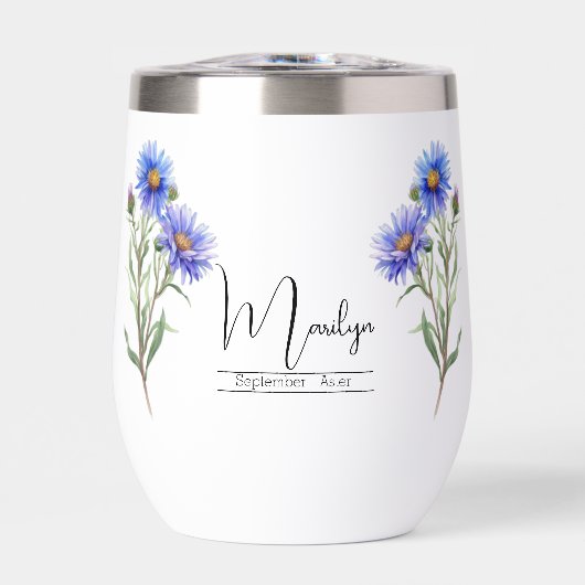 誕生月花9月アスター (正面)