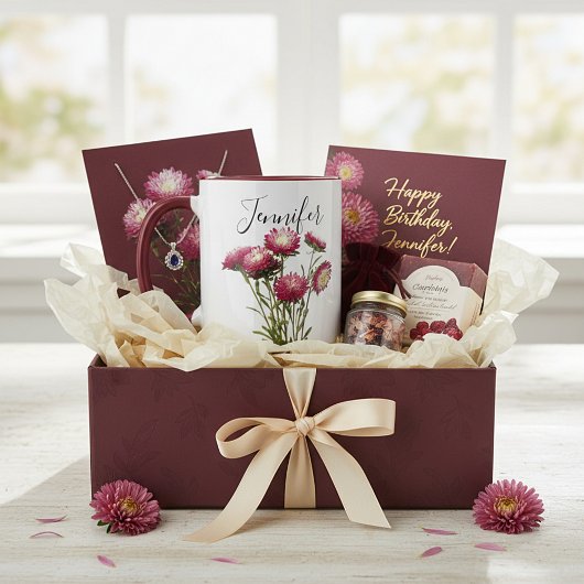 誕生月花-９月　オリジナルマグカップ マグカップ