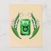 誕生月5月タウラス ポストカード (正面)