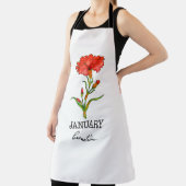 誕生月 1月 エプロン (インサイチュ)