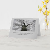 誕生父のカード カード (黄色い花)