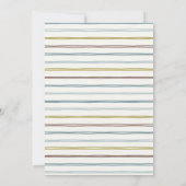 誕生生まれたばかりの発表の写真サンキューカード サンキューカード (裏面)