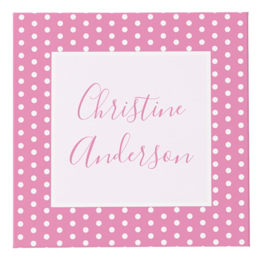 誕生生まれたばかりの統計と写真を持つベビーガール フォトキューブ (正面)