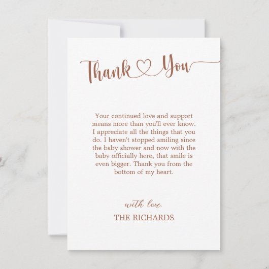 誕生発表写真ウェルカムベビー 案内状 (裏面)