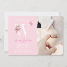 誕生発表女の子イニシャルW