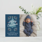 誕生発表私たちのメリー小さなクリスマス 案内状 (スタンド正面)