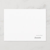 誕生発表：紫 案内ポストカード (裏面)