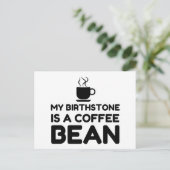 誕生石はコーヒー豆である ポストカード (スタンド正面)