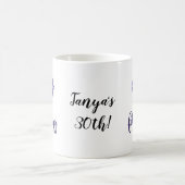 誕生石マグ2月アメジスト コーヒーマグカップ (中央)