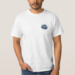誕生石図アクアマリン3月 Tシャツ