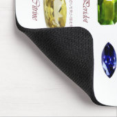 誕生石図 マウスパッド (コーナー)