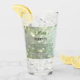 誕生石威厳がある周囲デザイン タンブラーグラス