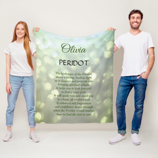 誕生石威厳がある周囲デザイン フリースブランケット (インサイチュ)