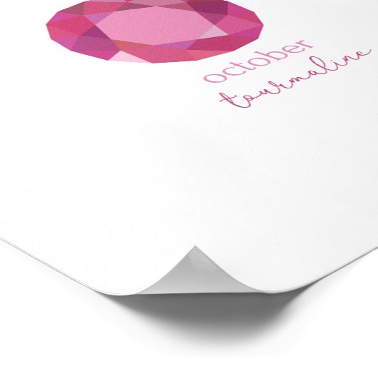 誕生石 ポスター (角)