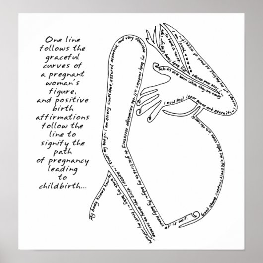 誕生確認ポスター ポスター (正面)