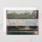 誕生確認書 シーズンポストカード (正面/裏面)