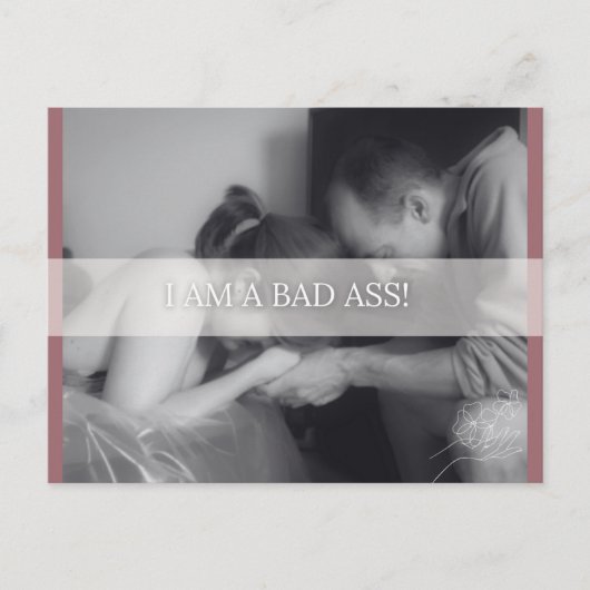 誕生確認書 シーズンポストカード (正面)